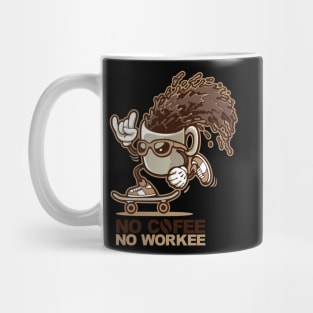 No Cofee no workee Mug